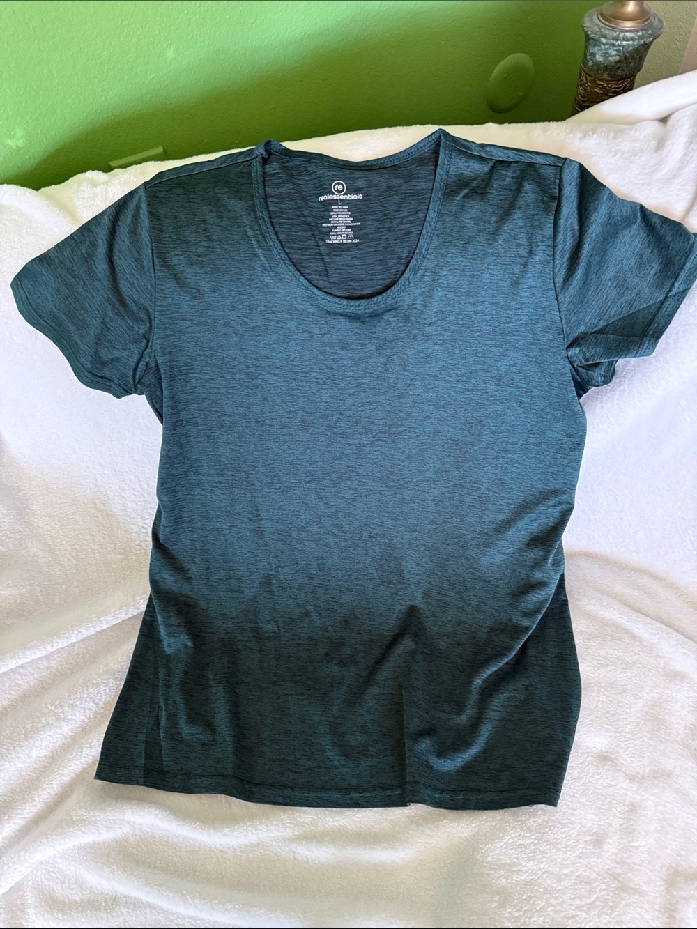 Women's Scoop Neck Tee - Deep Teal